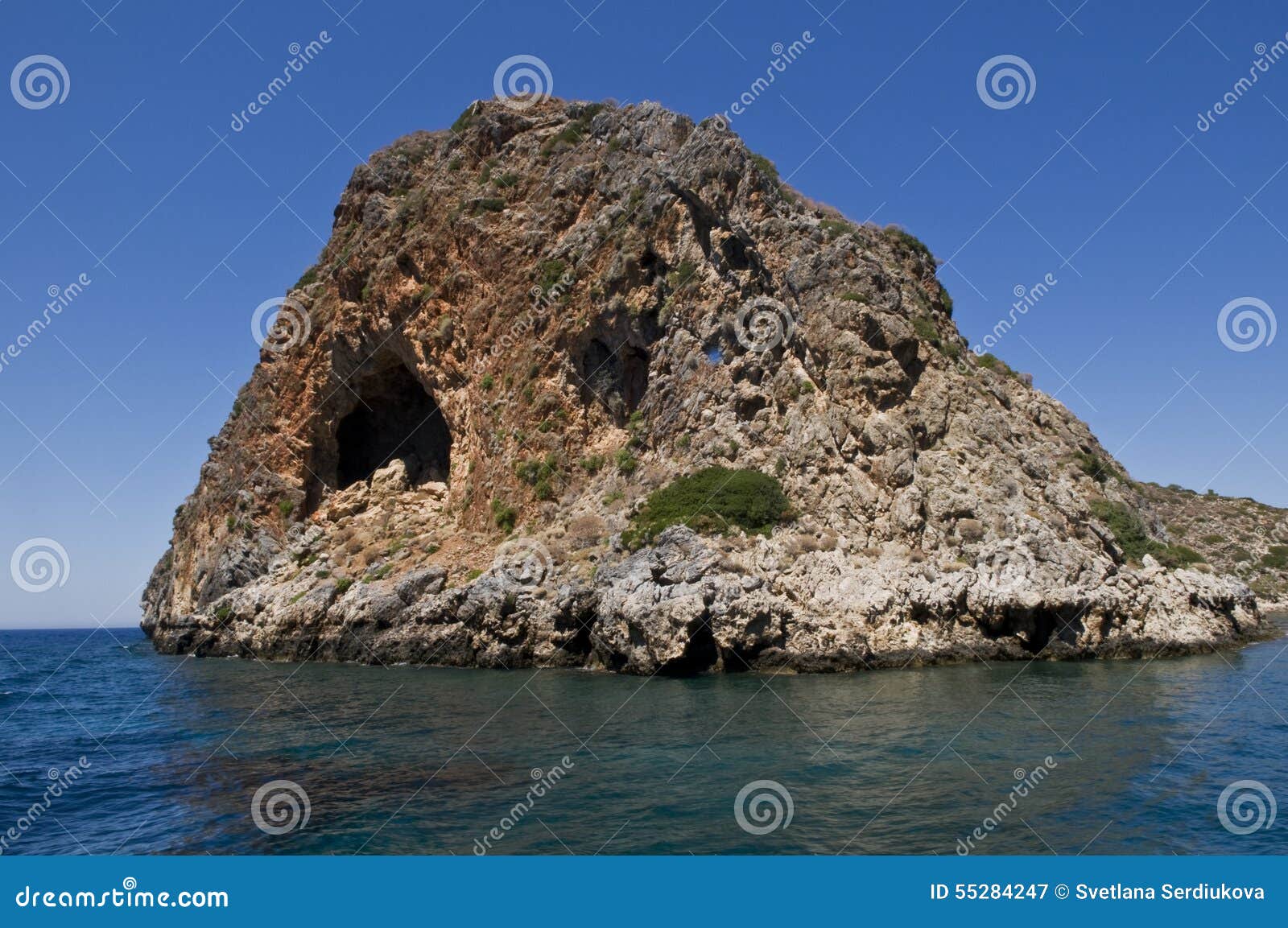 agios theodoros (theodorou island) near crete, greece